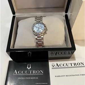 Ladies Accutron Chronograph Watch